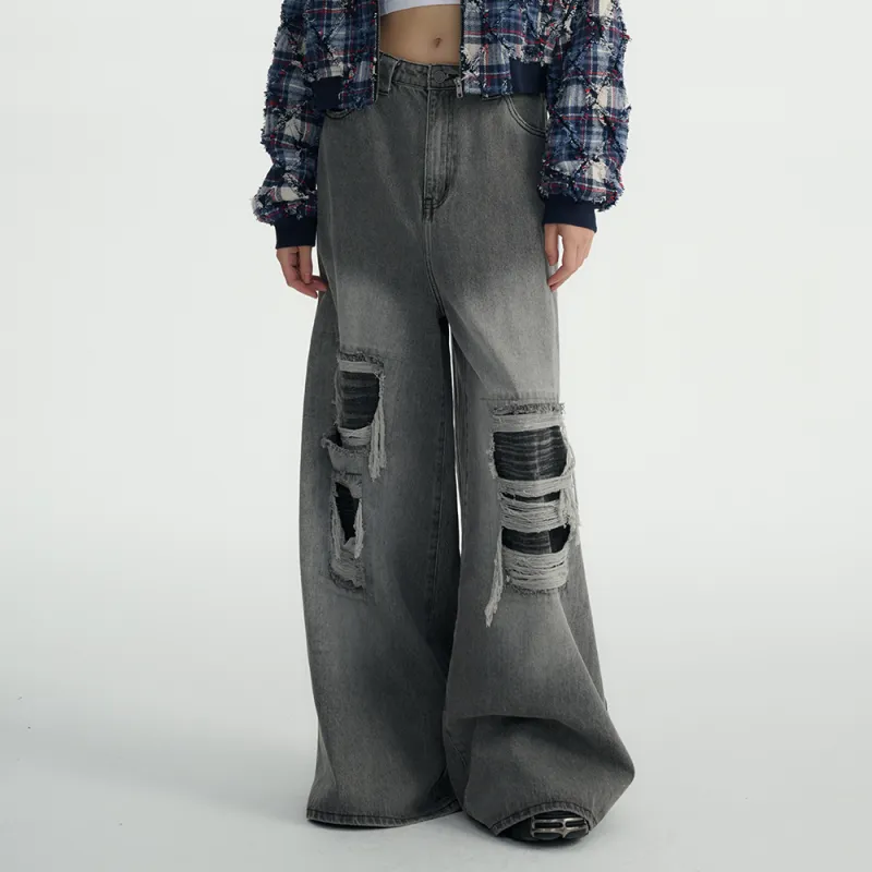 Heartboon Jeans Unisex Gray-14