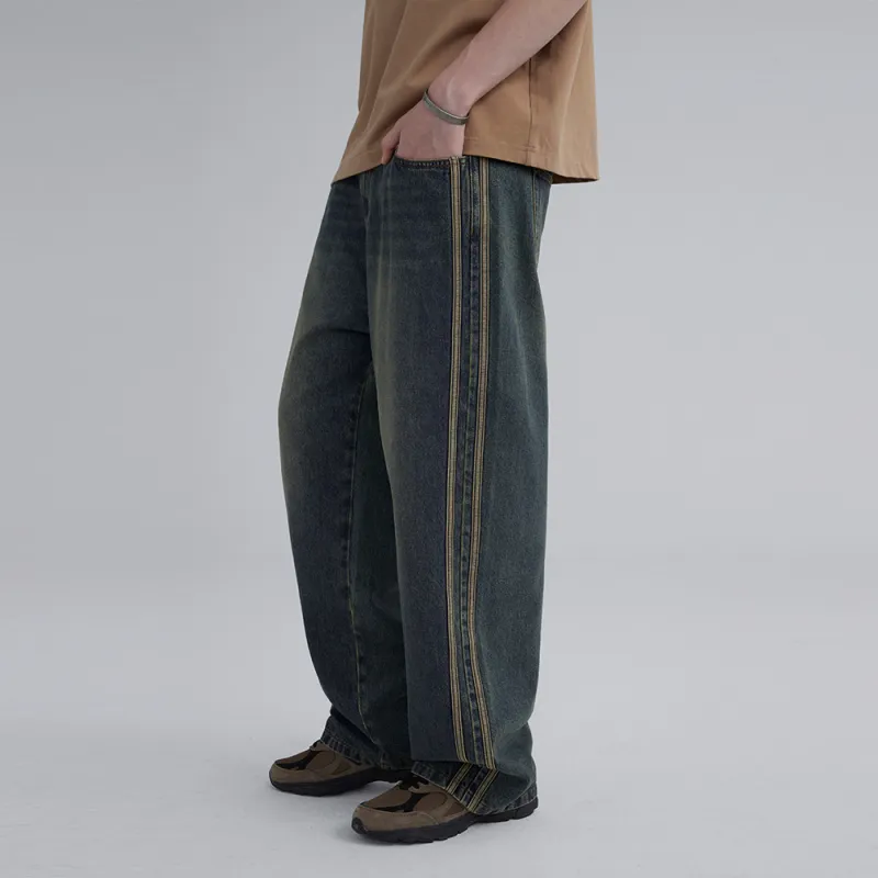 Heartboon Jeans Unisex Dark Blue-5