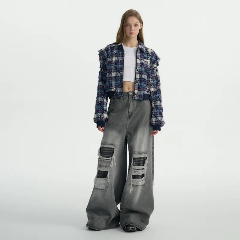 Heartboon Jeans Unisex Gray-3