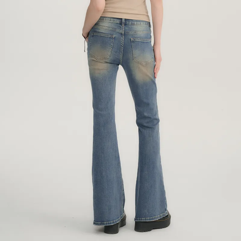 Heartboon Jeans Women's Denim Blue-5