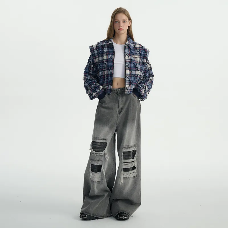 Heartboon Jeans Unisex Gray-4