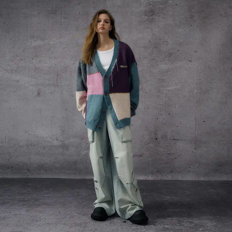 heartboon Retro Irregular Design Unisex Sweater-4