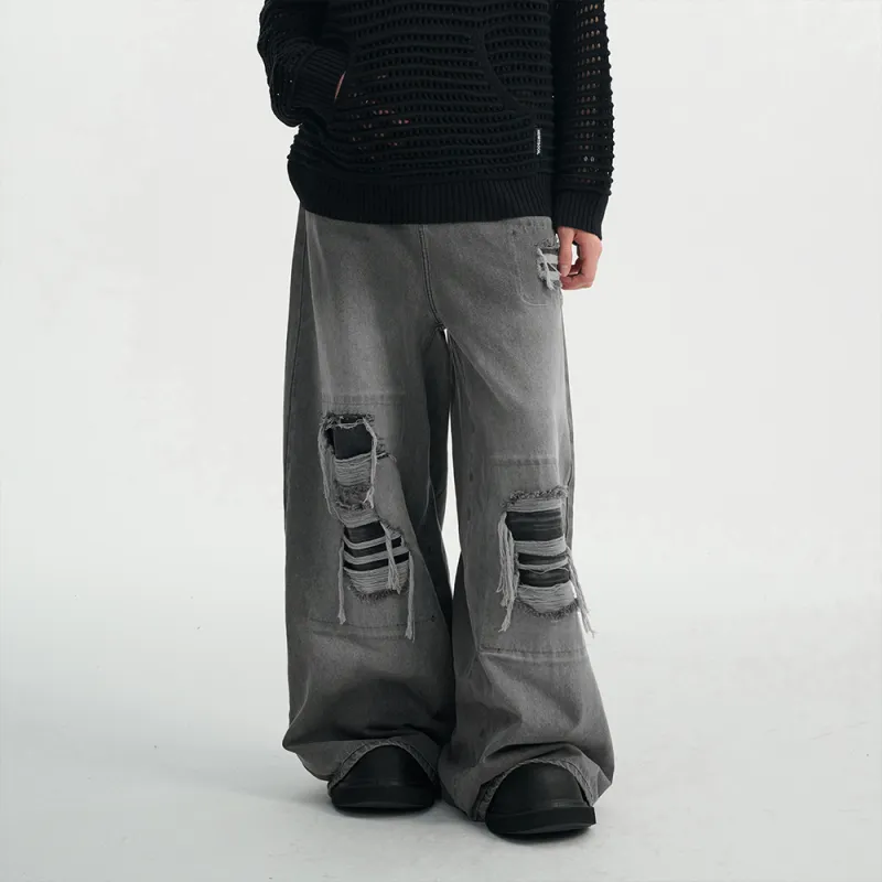 Heartboon Jeans Unisex Gray-7