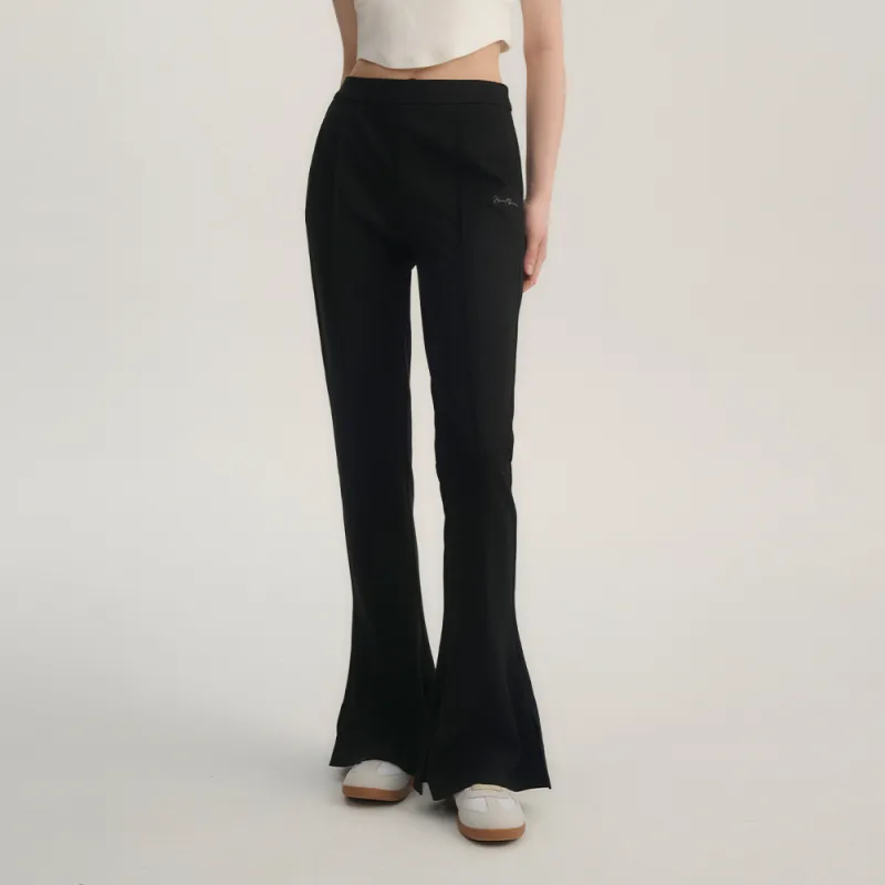 Heartboon Casual Pants Women's Black-5