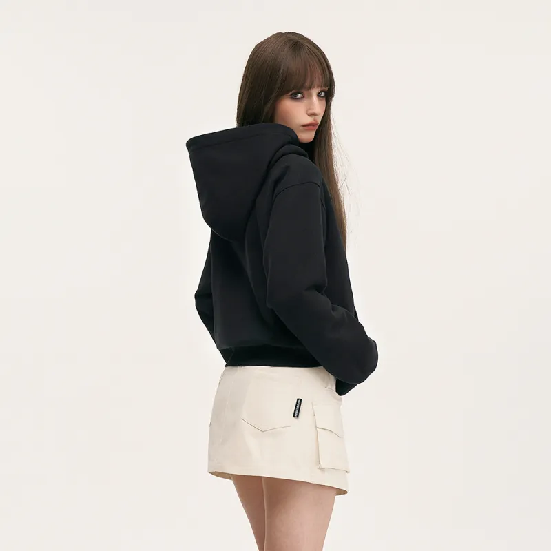 Heartboon Sweatshirt Women's Gray Black-4