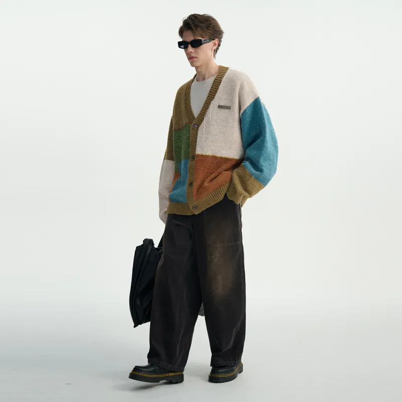 heartboon Retro Irregular Design Unisex Sweater-14