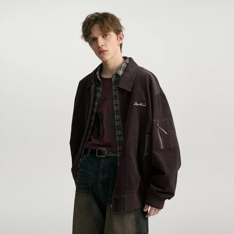 Heartboon Jackets Coats Unisex Brown-5