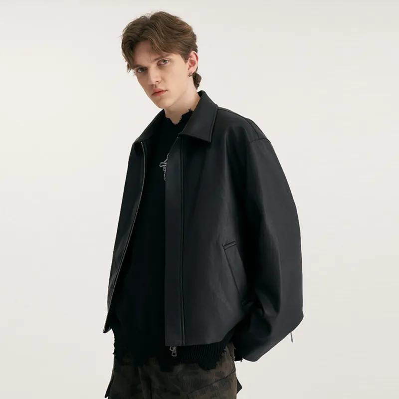 Heartboon Jackets Coats Unisex Black-5