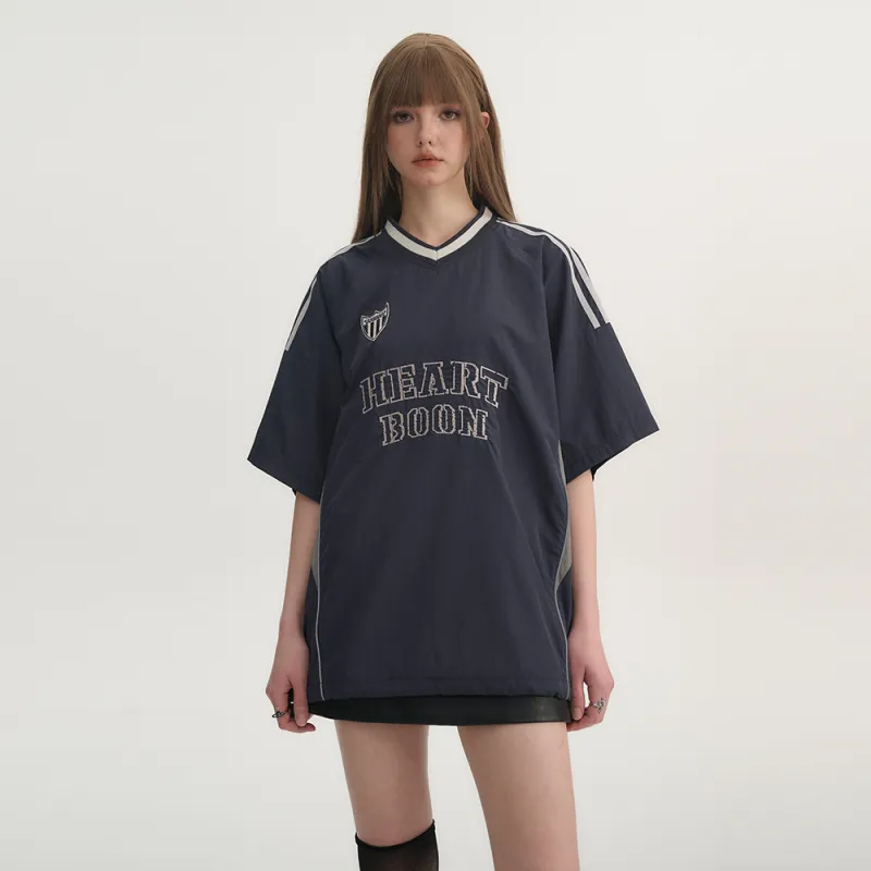 Heartboon T-Shirt Unisex Navy Blue-4
