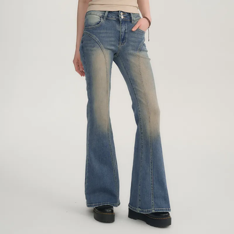 Heartboon Jeans Women's Denim Blue-3
