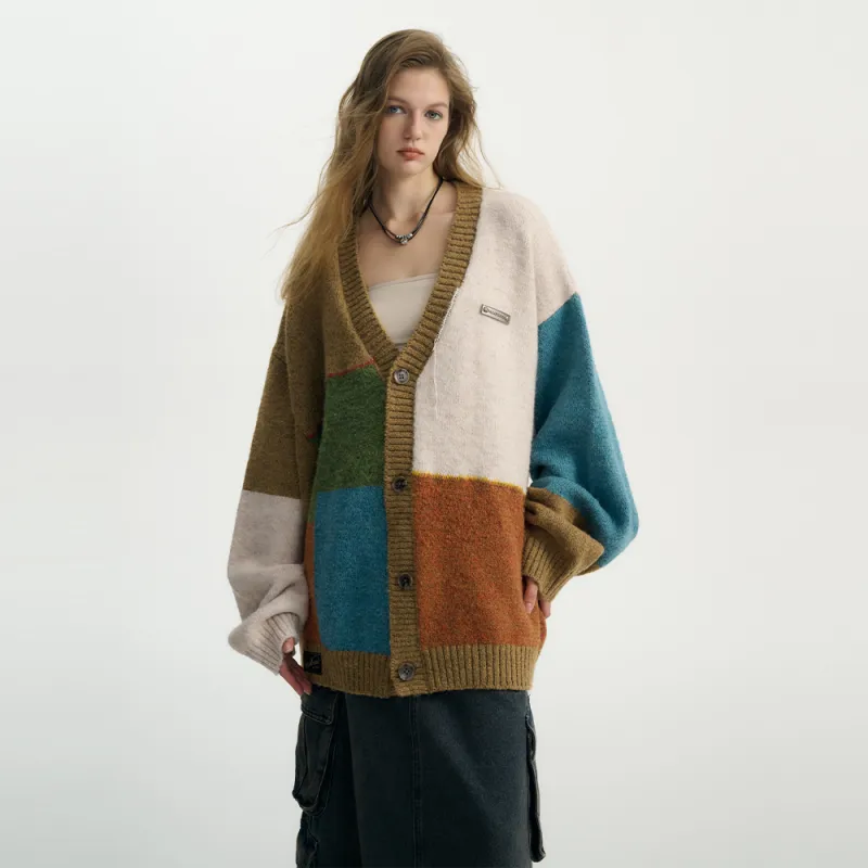 heartboon Retro Irregular Design Unisex Sweater-15