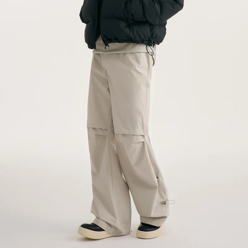 Heartboon Casual Pants Unisex Ecru-5