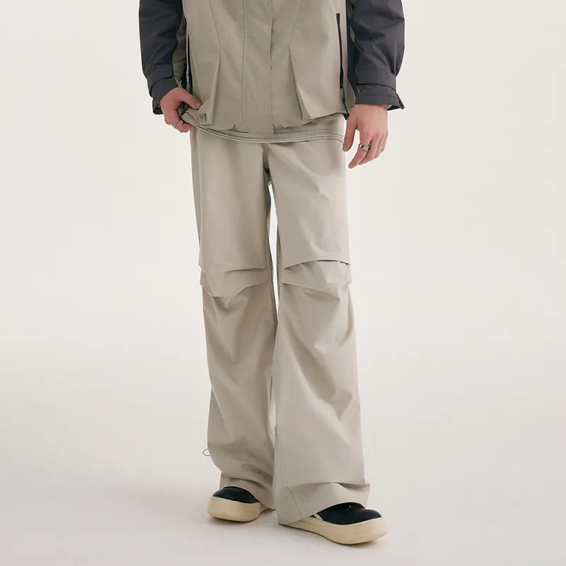 Heartboon Casual Pants Unisex Ecru-2