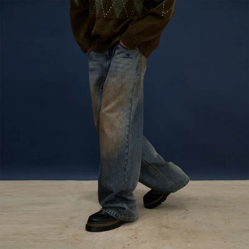 Heartboon Jeans Unisex Rusty Blue-5