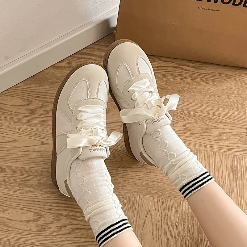 TUOPIN Anti Slip Wear Resistant Low Top Skateboard Shoes Women's-3