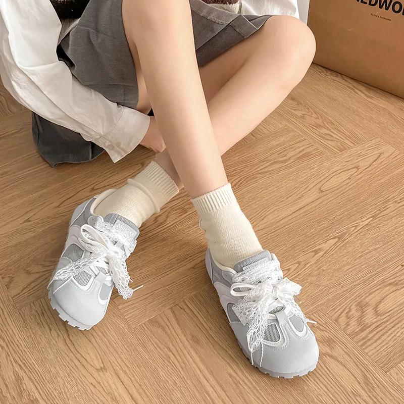 TUOPIN Anti Slip Wear Resistant Low Top Skateboard Shoes Women's-11