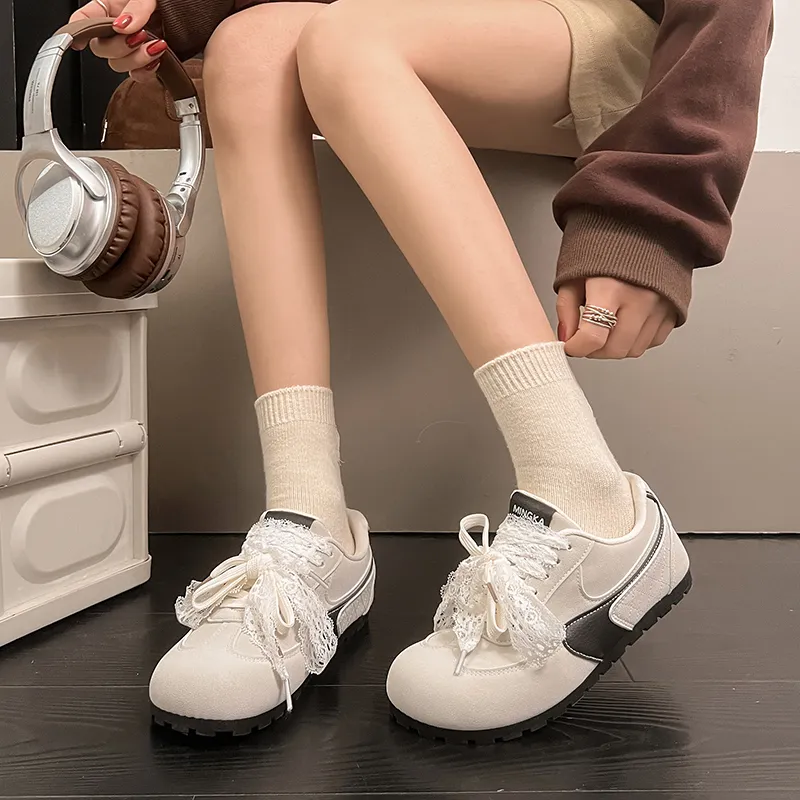 TUOPIN Wear-resistant And Lightweight Low-Top Skateboard Shoes Women's-6