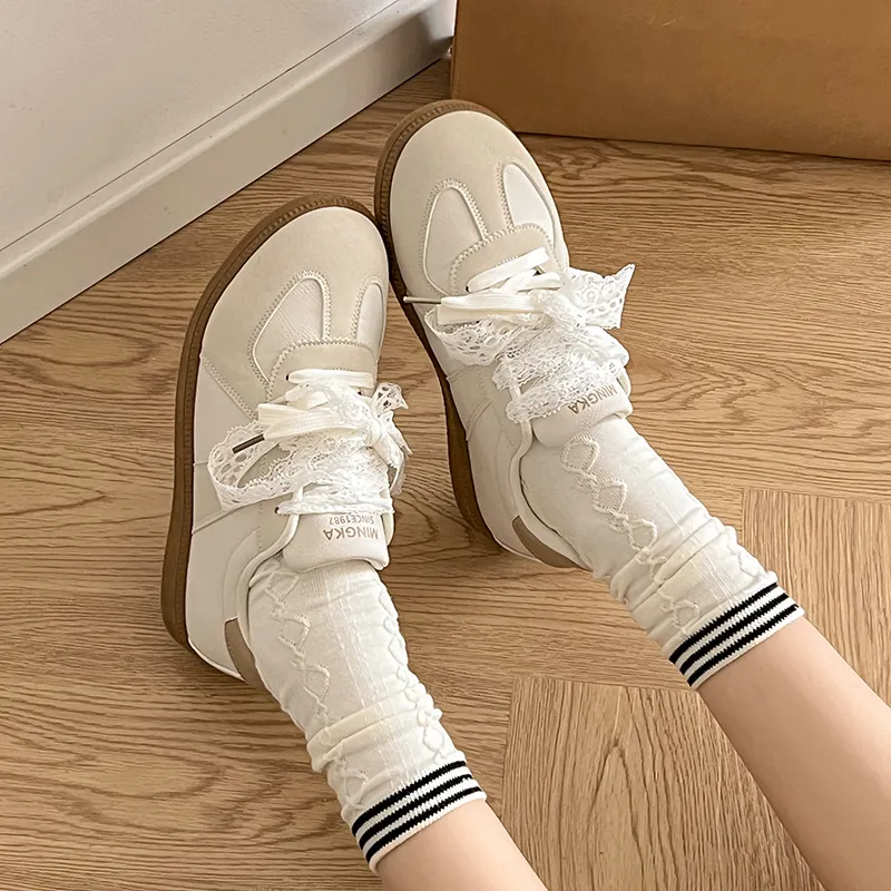 TUOPIN Non slip Lightweight Low Top Skateboard Shoes Women's-12
