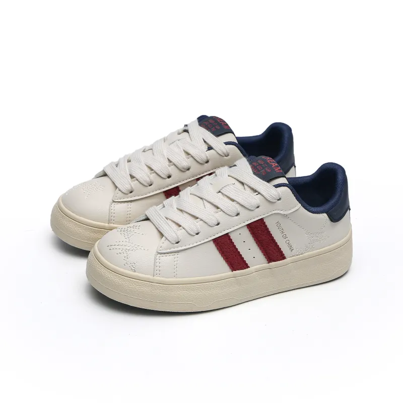 TUOPIN Low-Top Skateboard Shoes Women's Burgundy Brown-5