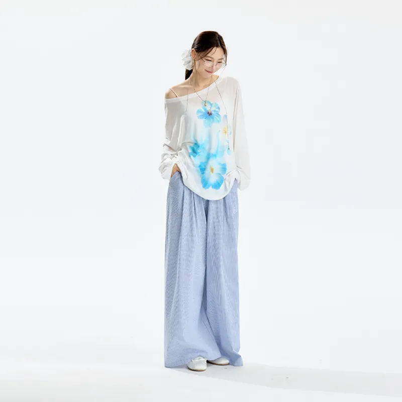 INSLIISA T Shirts Women's White-3