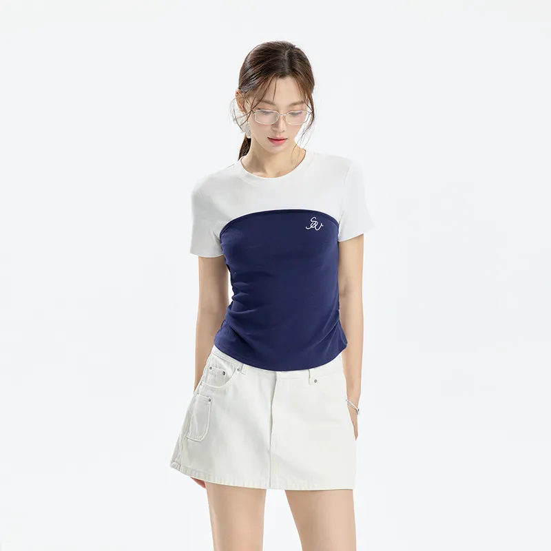 INSLIISA T Shirts Women's White-2