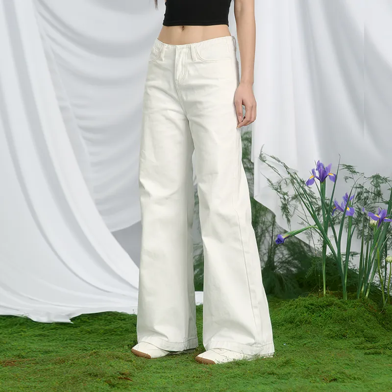 INSLIISA Jeans Women's White-1