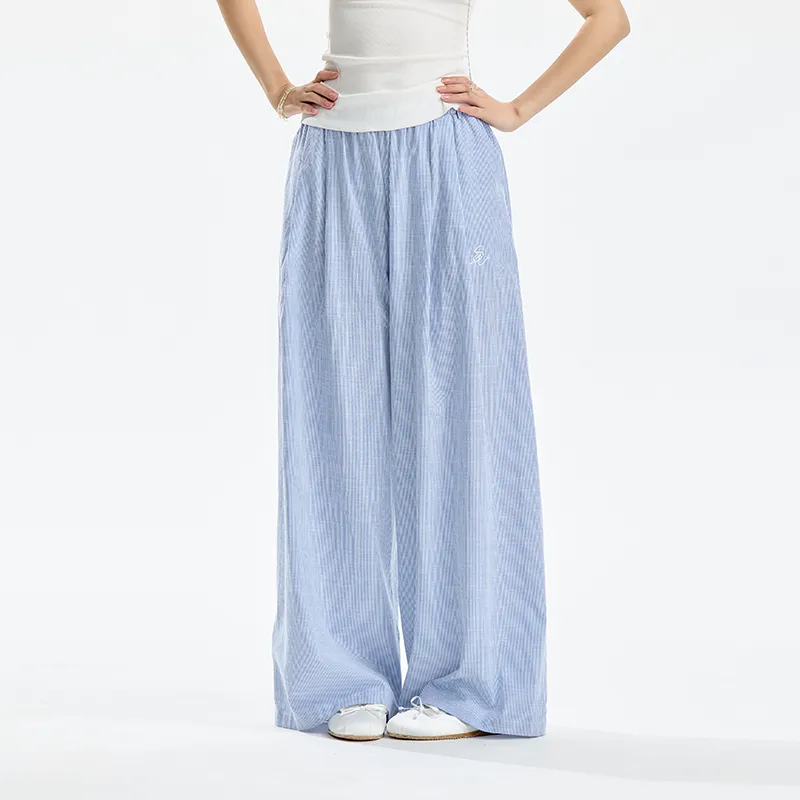 INSLIISA Casual Pants Women's Sky Blue-1