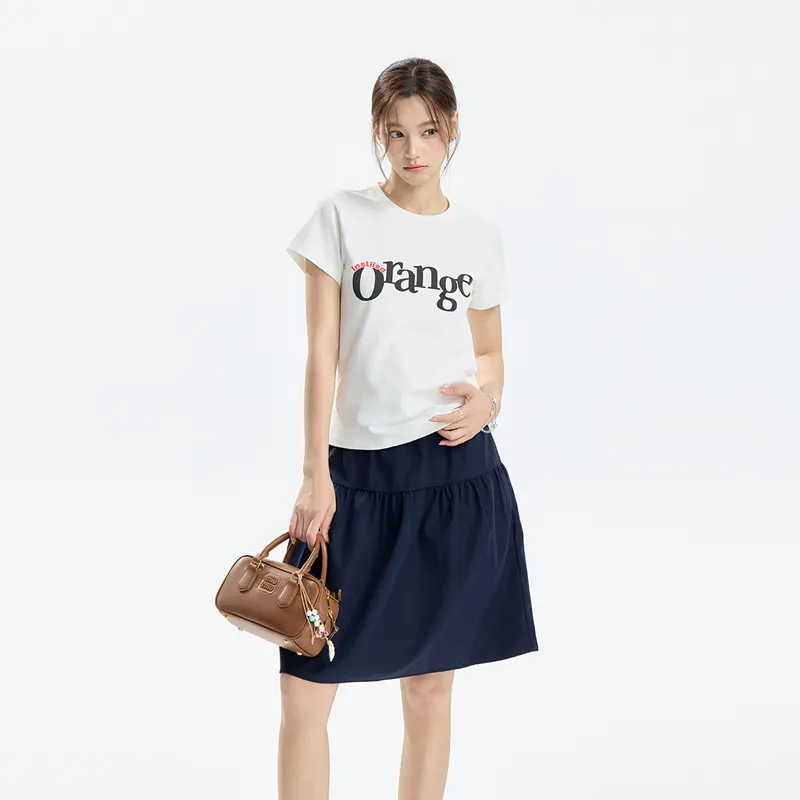 INSLIISA Set in Sleeve T Shirt Women's-2