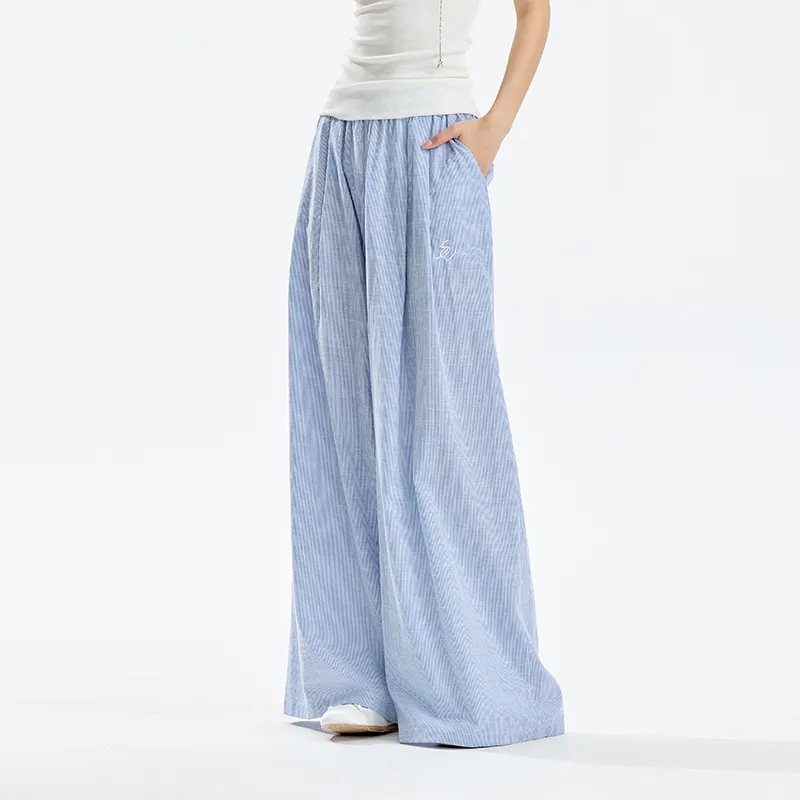 INSLIISA Casual Pants Women's Sky Blue-2