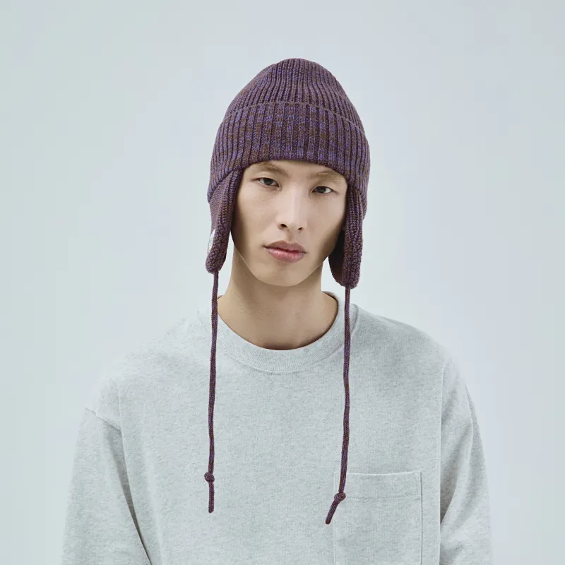 The MAD HATcher Wool Blend Knitted Ear Warmer Beanie Unisex-10