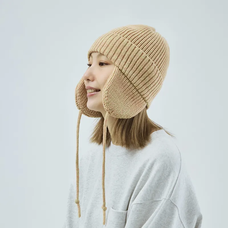 The MAD HATcher Wool Blend Knitted Ear Warmer Beanie Unisex-23