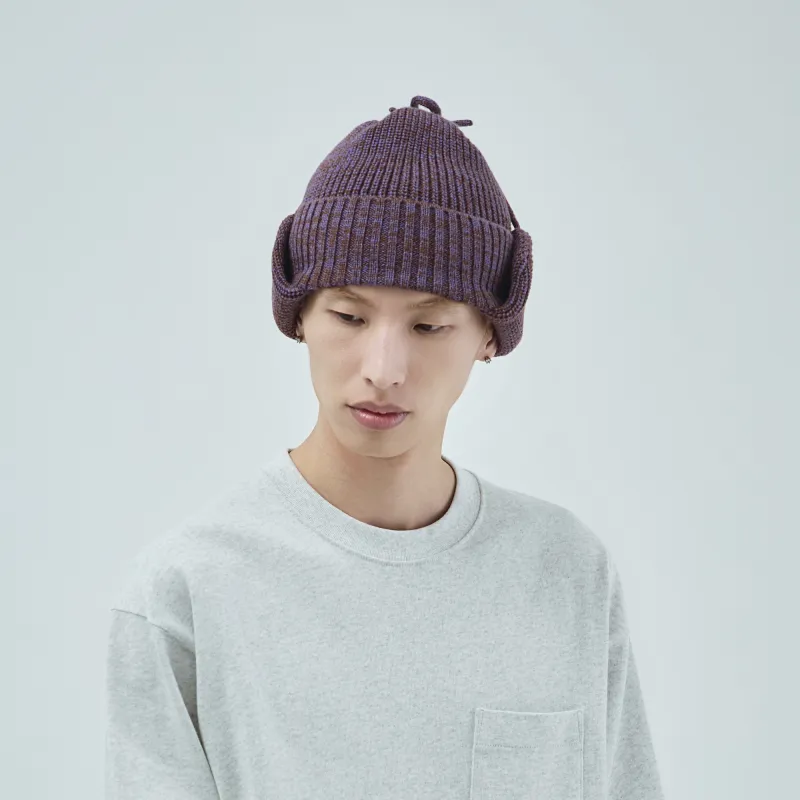 The MAD HATcher Wool Blend Knitted Ear Warmer Beanie Unisex-11