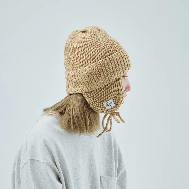 The MAD HATcher Wool Blend Knitted Ear Warmer Beanie Unisex-24