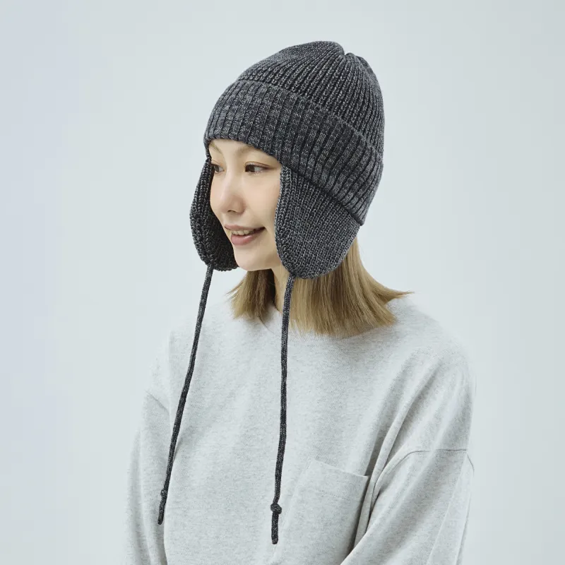 The MAD HATcher Wool Blend Knitted Ear Warmer Beanie Unisex-15