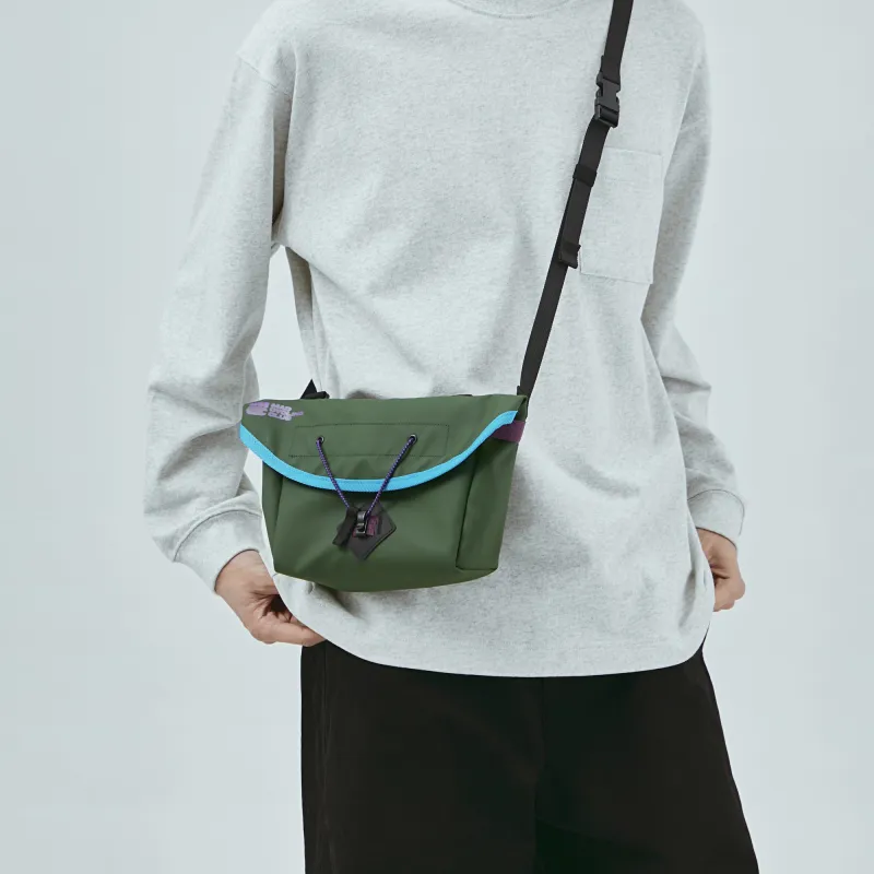 The MAD HATcher Polyamide With Polyester And Cotton Crossbody Bag Regular Unisex Multicolor-11