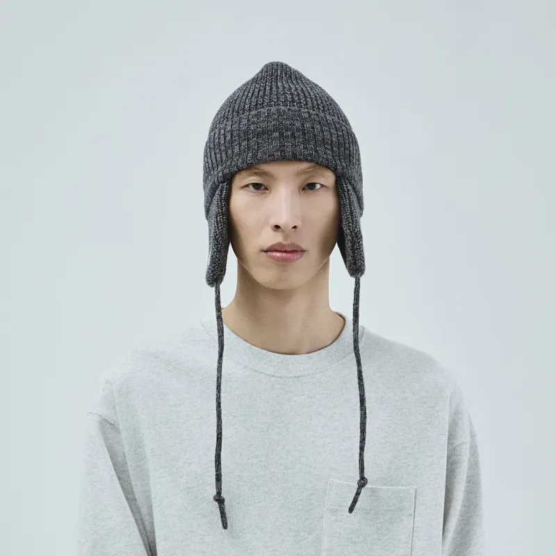 The MAD HATcher Wool Blend Knitted Ear Warmer Beanie Unisex-17