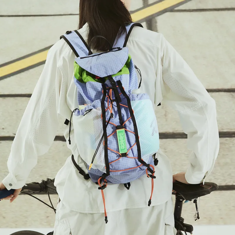 The MAD HATcher Nylon Cycling Backpack Unisex Multicolor-19