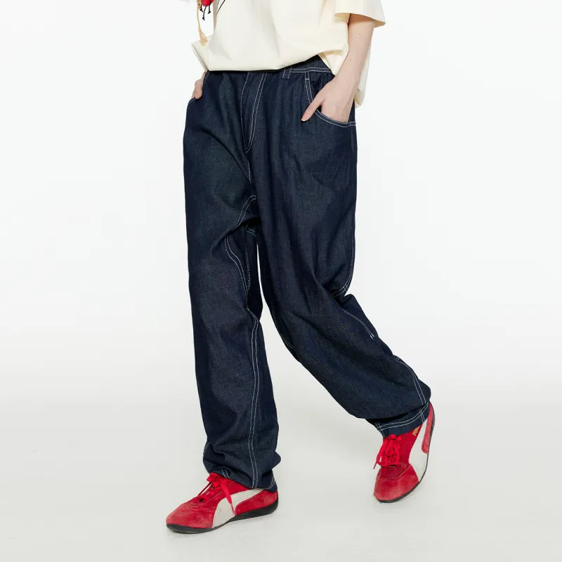 Guuka Jeans Unisex Dark Blue-4