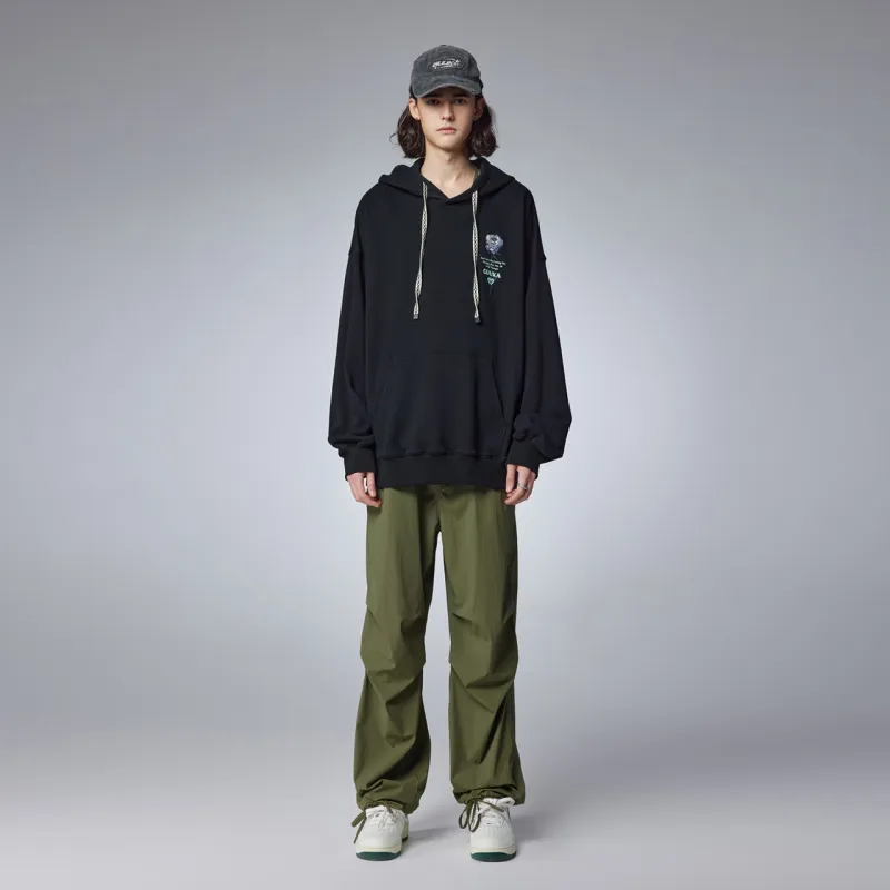 Guuka Heavyweight Hoodie Men's Cotton Unisex White-11