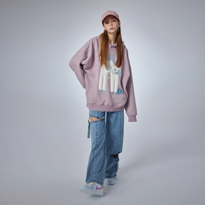 Guuka Sweatshirt Unisex Dark Pink-2