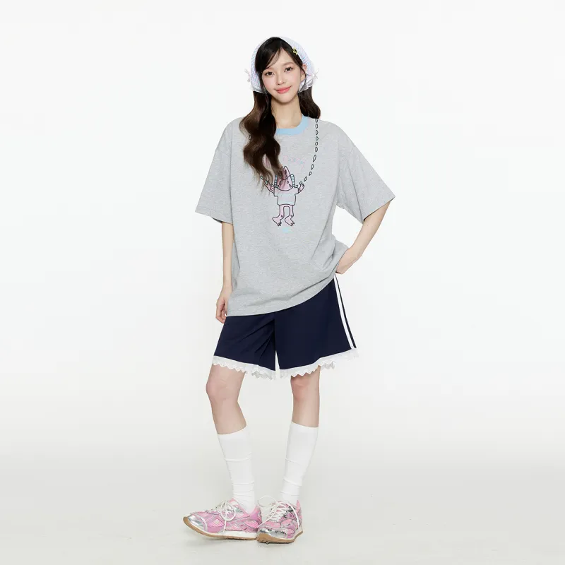 Guuka T Shirt Unisex Heather Gray-6