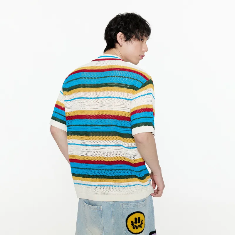 Guuka Polo Shirt Unisex Colorful Blue-6
