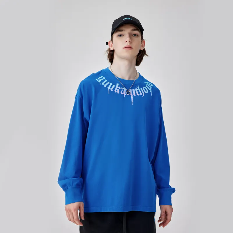 Guuka T Shirts Unisex 2 Pack Sapphire Blue+White-3