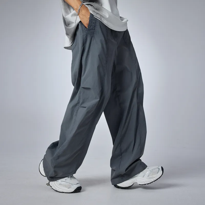 Guuka Casual Pants Men Gray-3