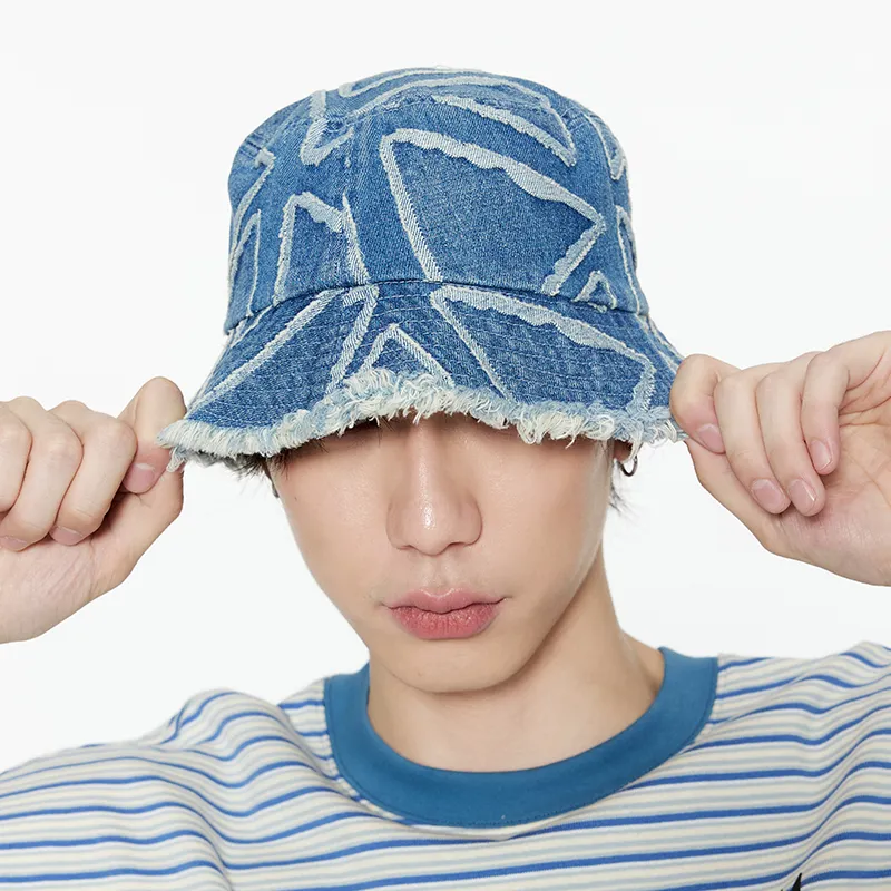 Guuka Cotton Bucket Hats Unisex-3