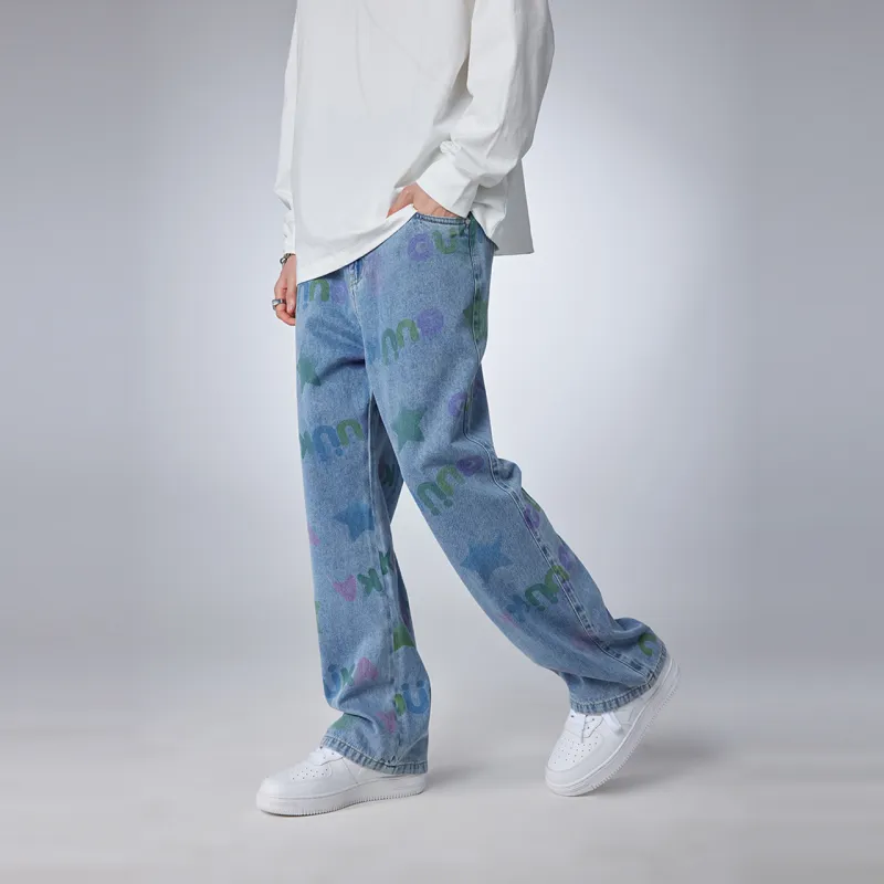 Guuka Jeans Men Light Blue-5