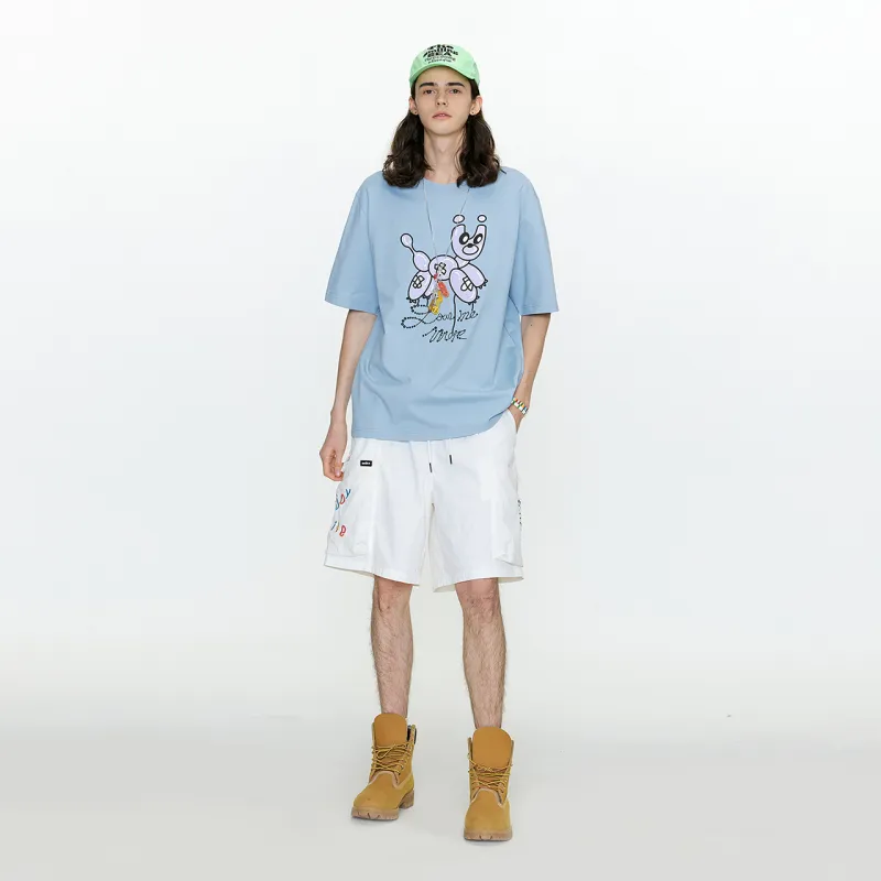 Guuka T Shirts Unisex Pink Blue-7