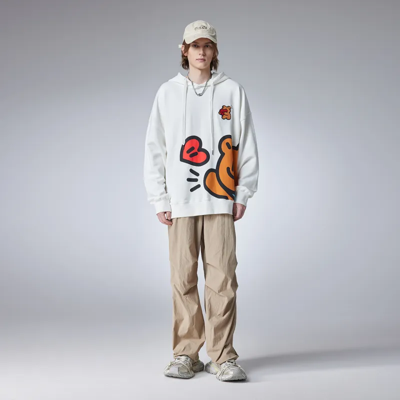 Guuka Bear Embroidered Hoodie Unisex-12
