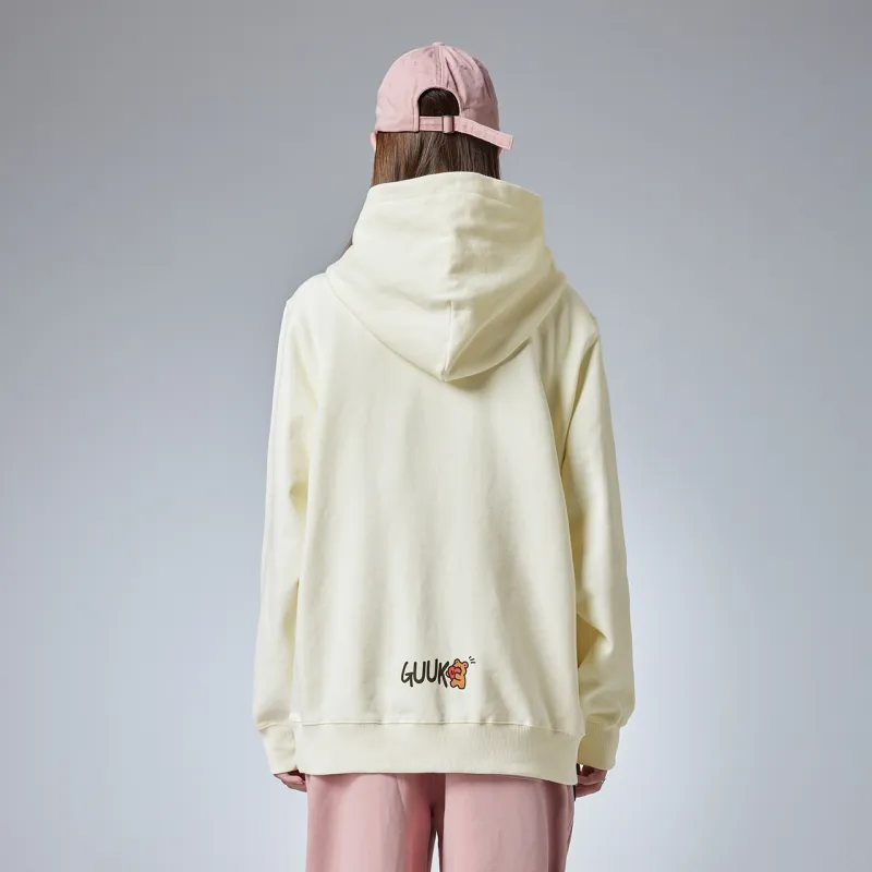 Guuka x AGAHO Sweatshirt Unisex Floral Apricot-21