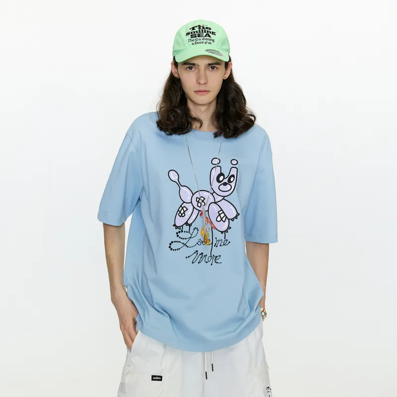 Guuka T Shirts Unisex Pink Blue-6